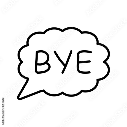 Bye Icon