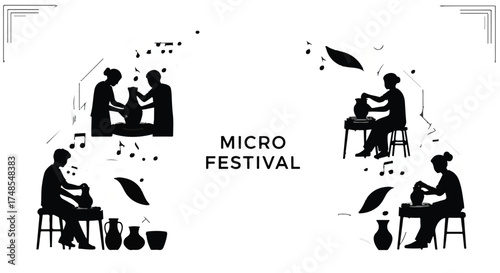 business people in the city