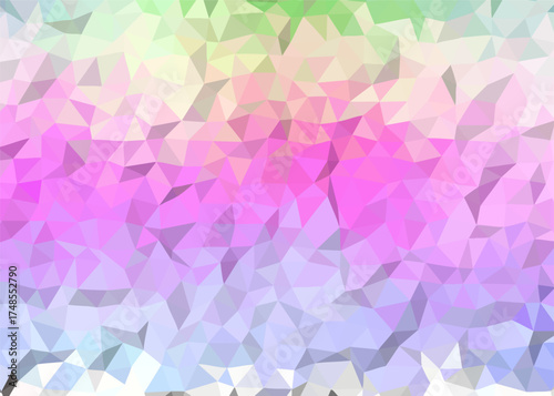 abstract colorful low poly background, abstract geometric background, abstract triangle background	