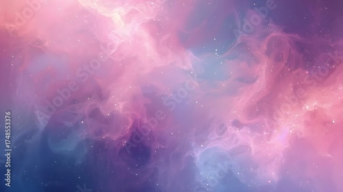 Cosmic Nebula Inspired Tones Trendy Abstract Gradient