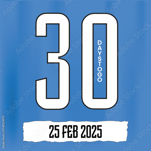 30 days to go