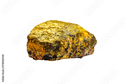 uranium, a mineral used in nuclear research in the United States and Iran. Precious and radioactive mineral. Radiation concept.