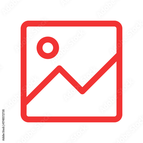 gallery icon vector, silhouette of an image icon, Photo album icon sign - picture symbol - image photos sign icons