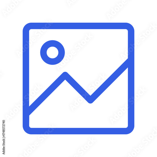 gallery icon vector, silhouette of an image icon, Photo album icon sign - picture symbol - image photos sign icons