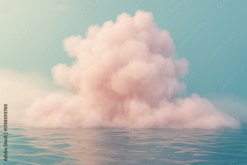 Obraz premium smoke on the water