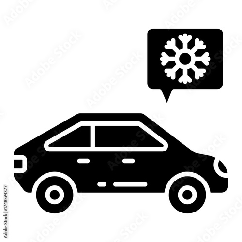 Premium download icon of car ac