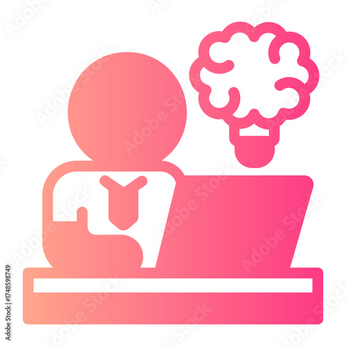 idea gradient icon