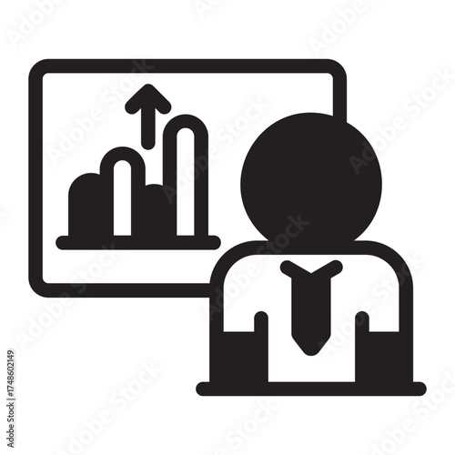 presentation glyph icon
