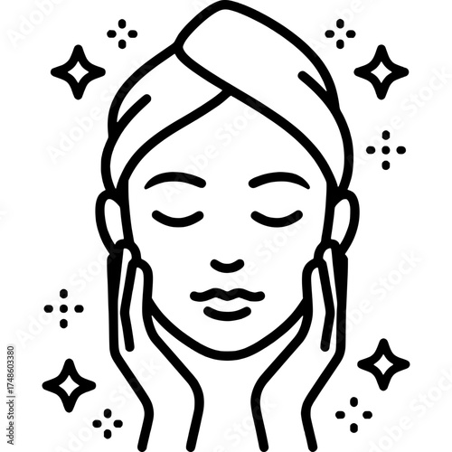 Facial Massage Icon