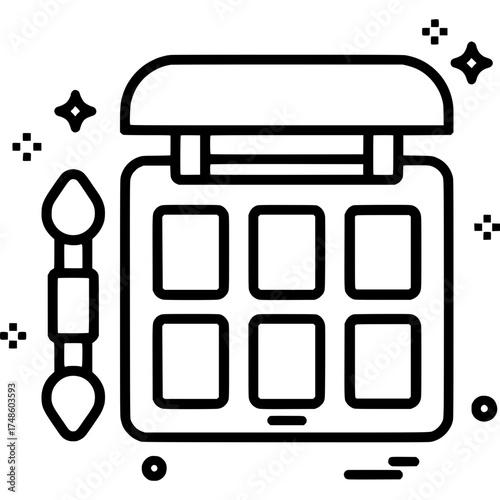 Makeup Palette Icon