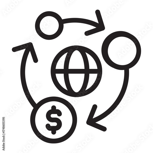 market line icon