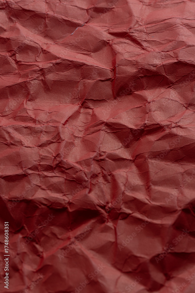 custom made wallpaper toronto digitalCrumpled red paper as background. Close up.
