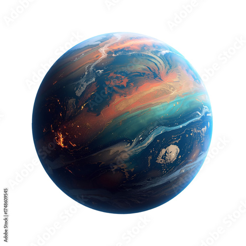earth in space