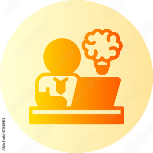 idea gradient icon