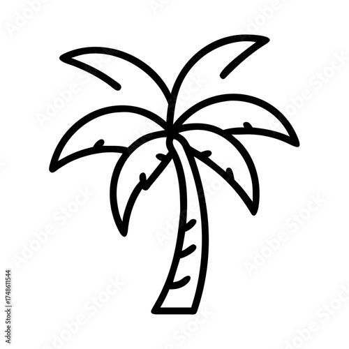 palm tree vector