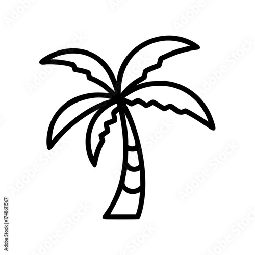 palm tree vector