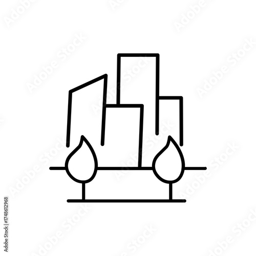 Green City Icon