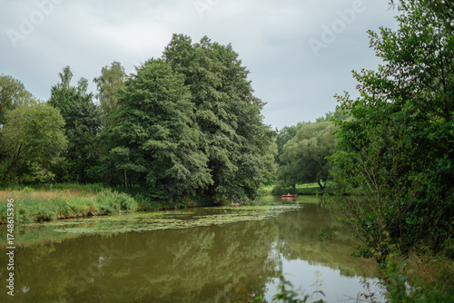 lake in the park