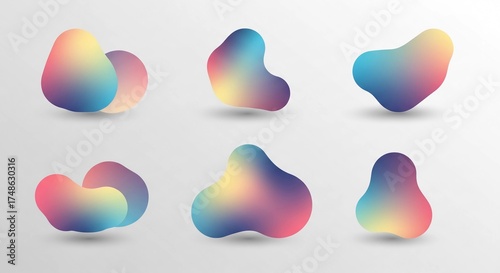 Modern Abstract Shapes & Geometric Elements Vector Pack