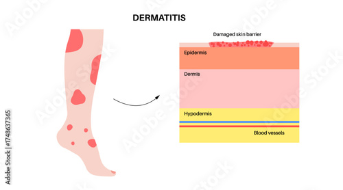 Dermatitis skin disease