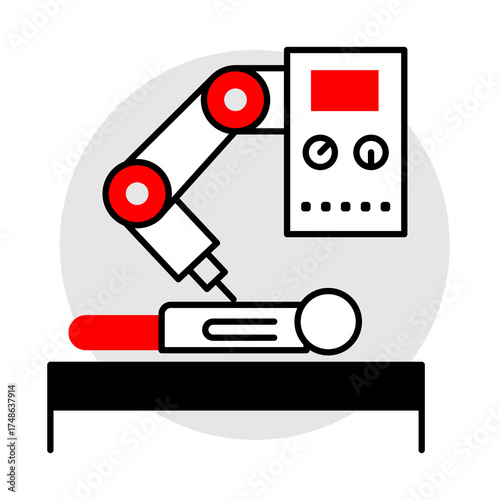 Virtual Consultation Icon, Online doctor consultation, Telemedicine services, Remote health checkups, Virtual health advice, and Telehealth consultations. Vector illustration.