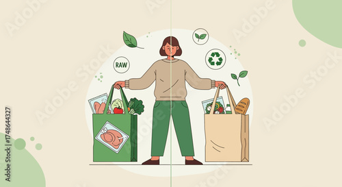 Shopping For Raw Food And Environmental Awareness Is The Modern Way To Go