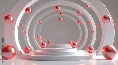 3d render of a tunnel