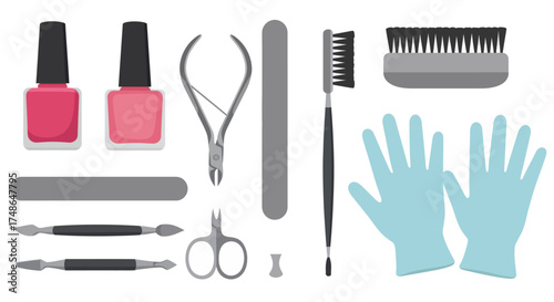 Nail care tools and cosmetic products for personal grooming and beauty treatments
