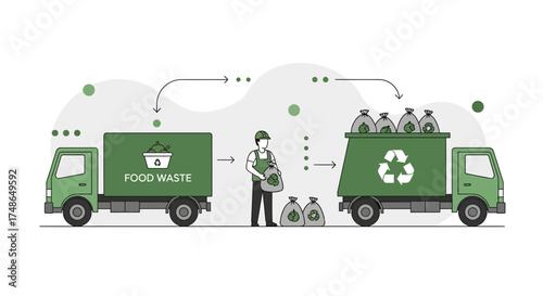 Streamlining Food Waste Recycling: Collection, Transportation, And Environmental Impact