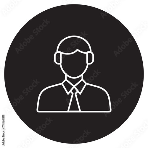 Agent Icon, Power of a Professional Agent, Building Trust through Representation, Connecting Clients with Opportunities, Success through Skilled Negotiation, vector