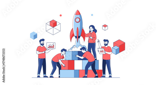 Teamwork Fuels Success: Launching a New Project with Innovation and Collaboration