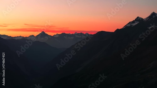 Cinematic aerial drone footage of scenic Swiss Alps. Snow-capped peaks, green valleys, and dramatic mountain landscapes captured in stunning 4K. Ideal for travel, nature, and landscape projects