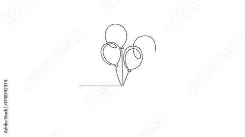 Animated self drawing of UAE National Day video design illustration. UAE National Day theme video design concept in simple linear continuous line style. Great design for UAE national holiday campaign