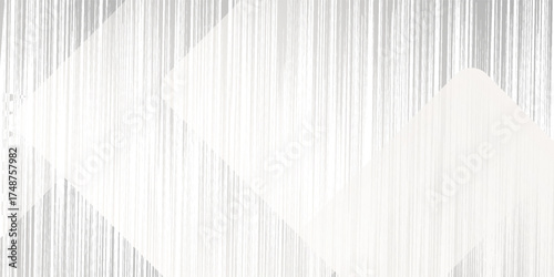 White background with beautiful abstract pattern, banner design. Vector illustration