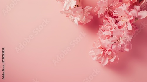 Wallpaper Mural Clean, soft pink background with smooth texture, designed for versatile use like product displays, text overlays, social media graphics, or design templates. Torontodigital.ca