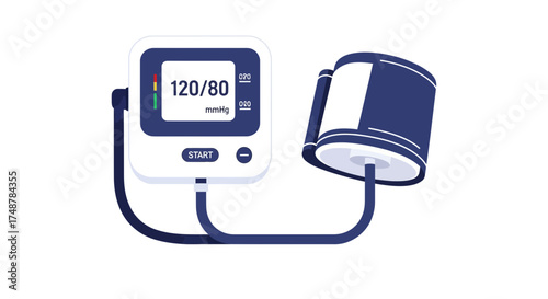Automated blood pressure monitor for personal health and medical checkups