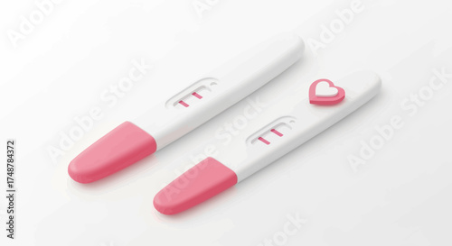 Celebrating new beginnings, positive pregnancy tests evoke happiness and anticipation