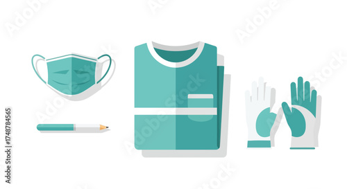 Health care equipment essential for protecting against infection spread