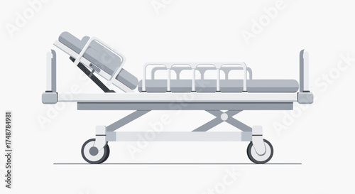 Medical stretcher, a healthcare equipment for hospital and medical center