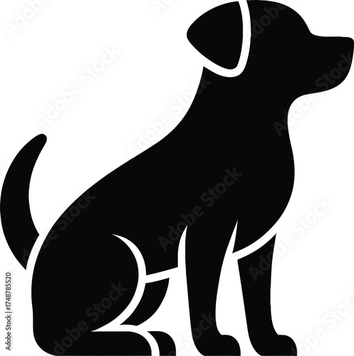 dog silhouette
