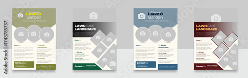This editable social media flyer template enhances your garden services' online presence. It is perfect for promoting landscaping, lawn care, and outdoor design services across various platforms. 