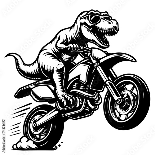 Motocicleta dinossauro