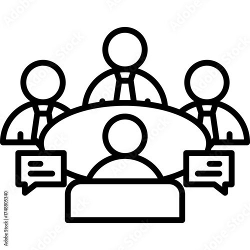 Business Meeting Icon