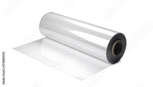 Transparent Plastic Roll, Clear Film, Packaging Material.