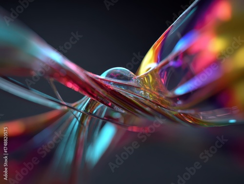 Abstract image featuring vi...
