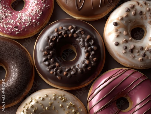 A variety of colorful dough...