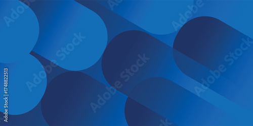 dynamic blue background with glowing geometric lines. Modern blue gradient square shape design. technology concept. Suit for brochure.dynamic