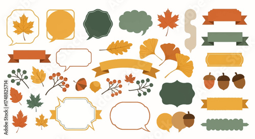 Hand Drawn Doodle Elements Vector Art Collection with Organic Sketch Details and Whimsical Style