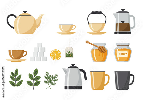 Tea Time Still Life A Cozy Collection of Teaware and Treats