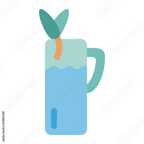 Green tea icon